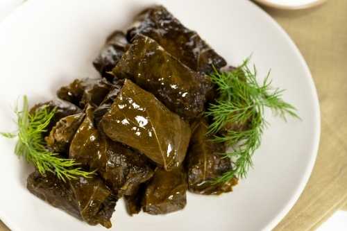 10 Best Vegan Lebanese Dishes - Grape Leaves