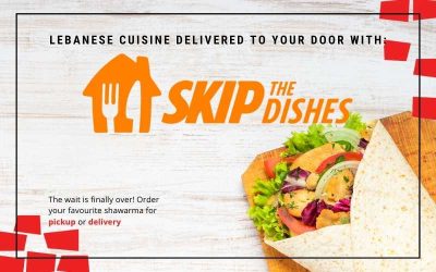 Skip The Dishes: Lebanese Cuisine Delivery