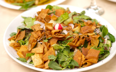 How to Make Fattoush Salad Dressing