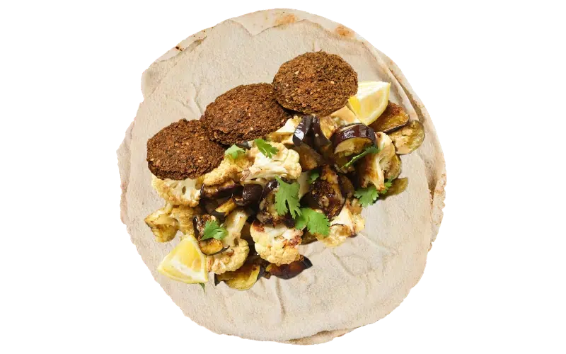 basha's deluxe falafel
